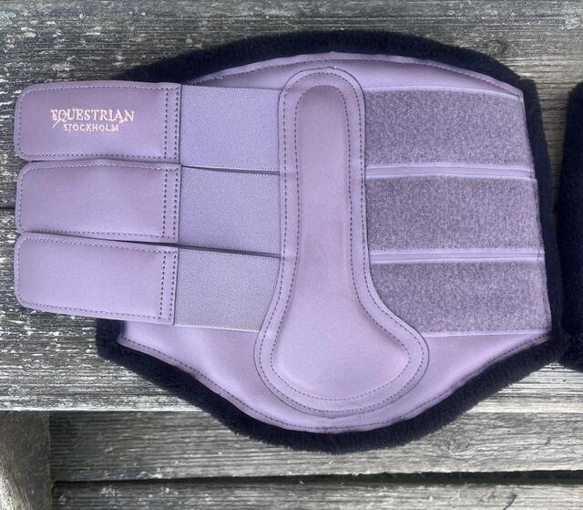 Guêtres fermées dressage equestrian stockholm anemone violet lilas