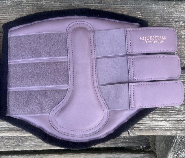Guêtres fermées dressage equestrian stockholm anemone violet lilas