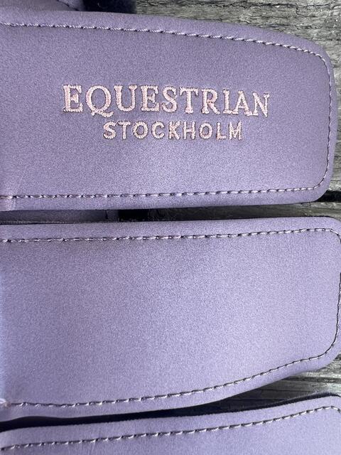 Guêtres fermées dressage equestrian stockholm anemone violet lilas