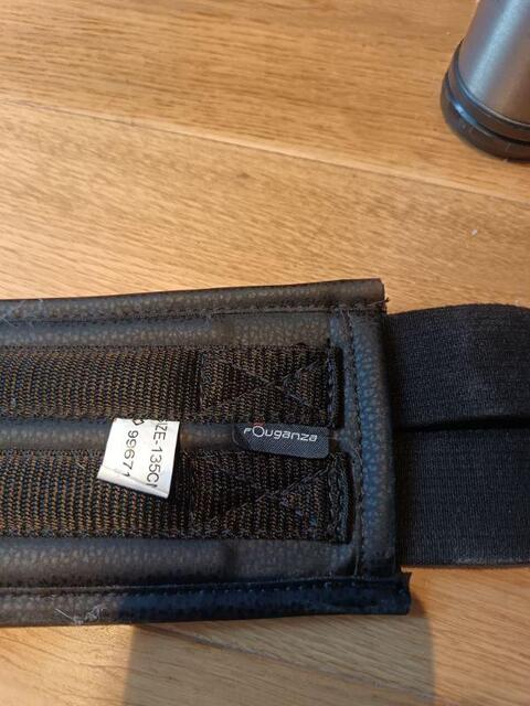 Sangle noire 135cm neuve