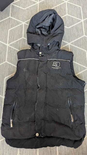 veste sans manche equitheme bleu taille s. femme