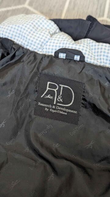 veste sans manche equitheme bleu taille s. femme