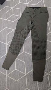Pantalon équitation fouganza kaki taille XS femme