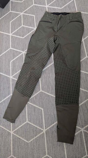 Pantalon équitation fouganza kaki taille XS femme