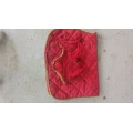 Tapis et bonnet equitheme rouge