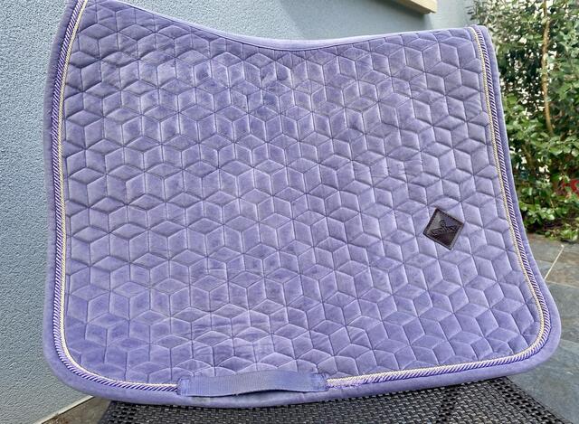 Tapis de dressage velvet mauve