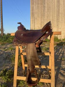 Selle Western Startrekk Deuber Shorty Taille 3 – rare, dos court, treeless