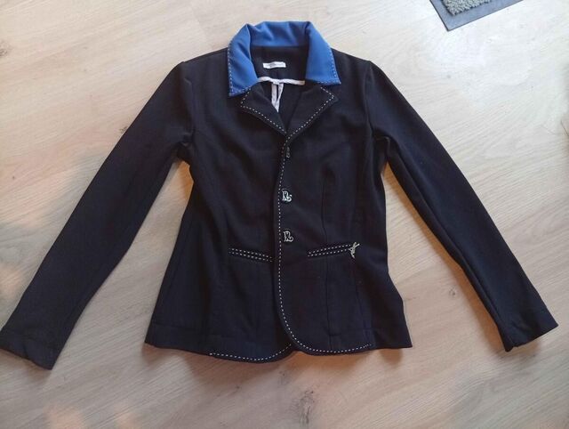 veste de concours Pénélope bleu blanc noir
