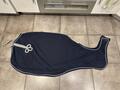 Couvre-reins polaires Lami-Cell bleu marine 145cm