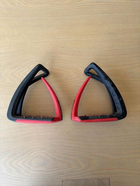 Freejump Étriers Soft Up Lite Noir/Rouge