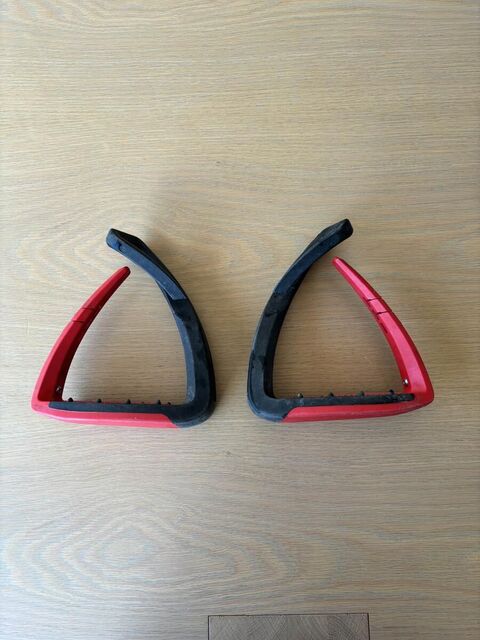 Freejump Étriers Soft Up Lite Noir/Rouge