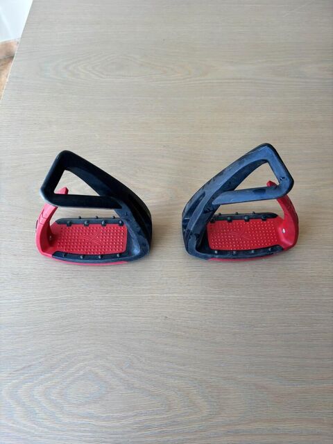 Freejump Étriers Soft Up Lite Noir/Rouge