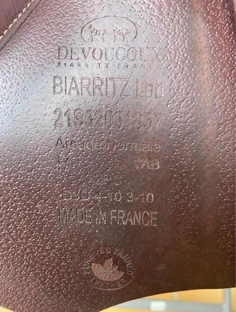 Selle Devoucoux Biarritz Lab 17”