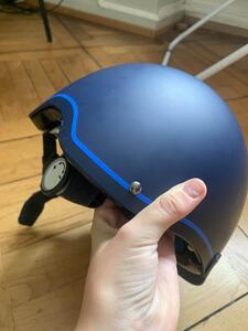 casque fouganza bleu Navy pour enfants