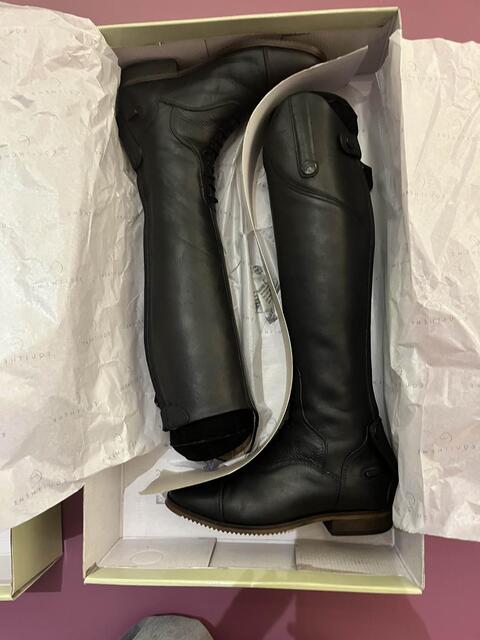 bottes equitheme noir 35 XS