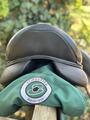 Selle Forestier Aachen 17” 2A – Noir toute veau (2022) + sangle + étrivières