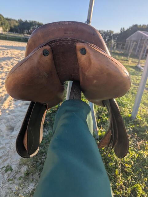 Selle Devoucoux Biarritz O, 17"