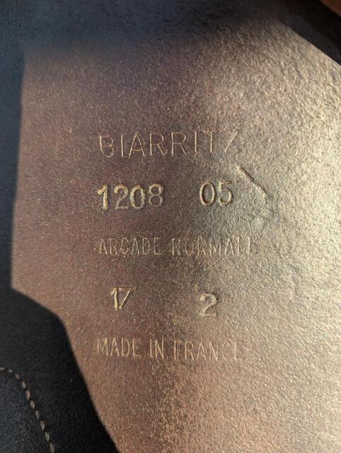 Selle Devoucoux Biarritz O, 17"