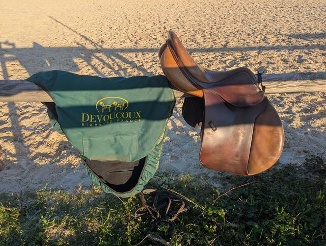 Selle Devoucoux Biarritz O, 17"
