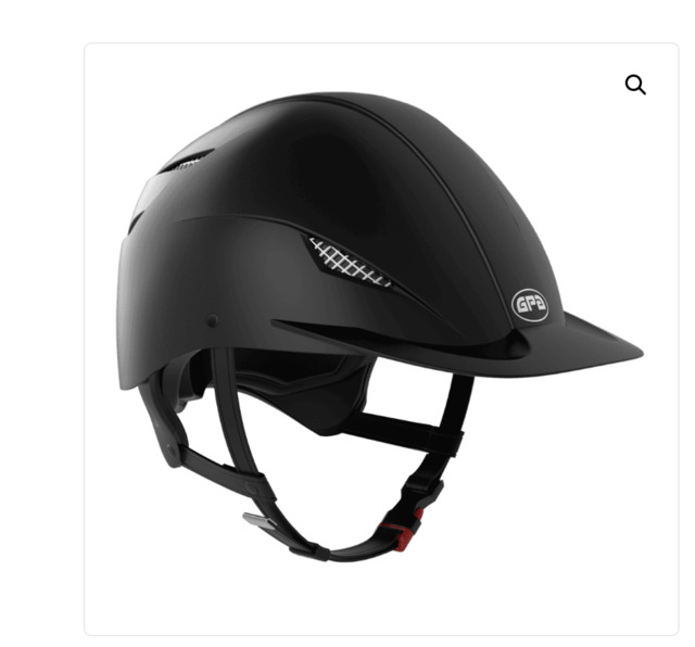 Casque GPA Easy Speed Air Black shiny, taille 58