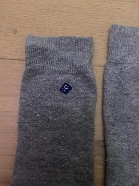 chaussettes equitheme grise