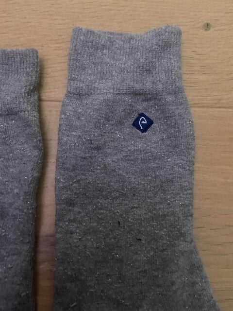 chaussettes equitheme grise