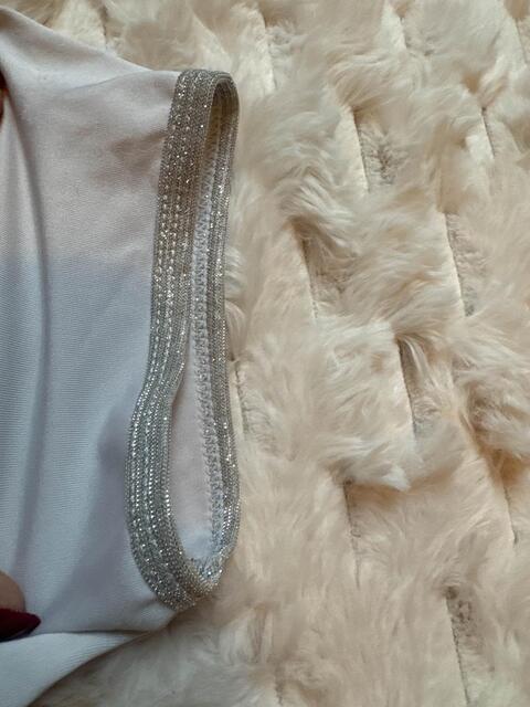 Polo de concours HKM blanc