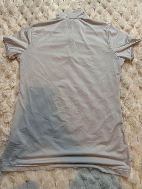 Polo de concours HKM blanc