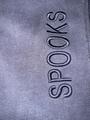 Sweat gilet à capuche SPOOKS bleu marine