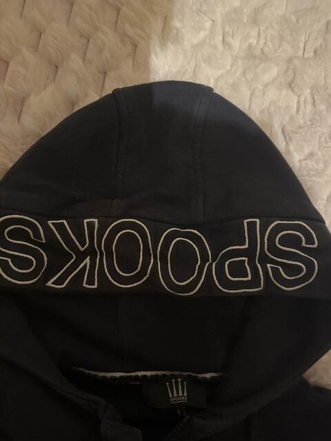 Sweat gilet à capuche SPOOKS bleu marine