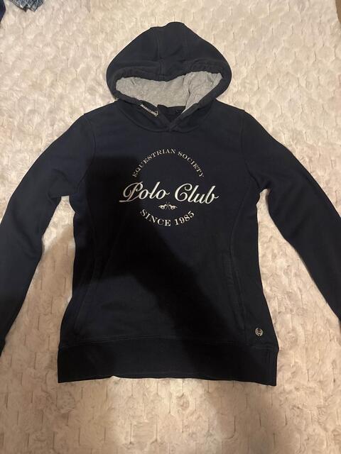 Sweat à capuche HV POLO bleu marine