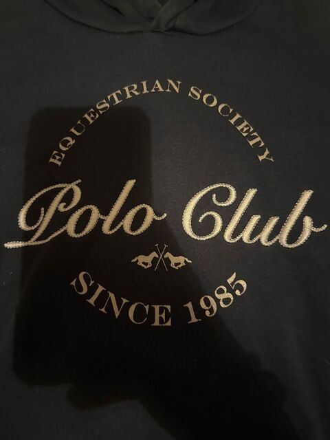Sweat à capuche HV POLO bleu marine