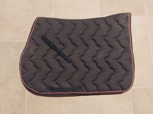 Tapis équithème bleu