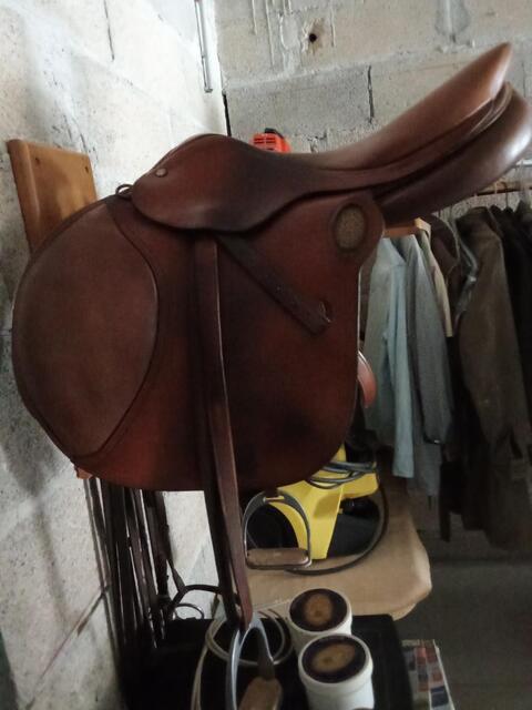 selle anglaise Jean Luc Maurel