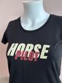 T-shirt horse pilot