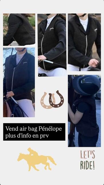 Vend matériels équitation.