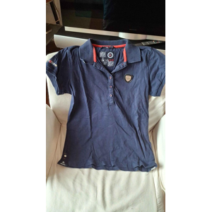 polo flags and cup bleue taille xs