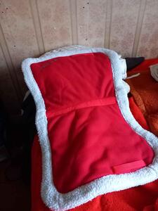 tapis en mouton pour Noël