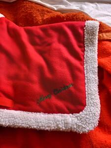 tapis mouton pour Noël