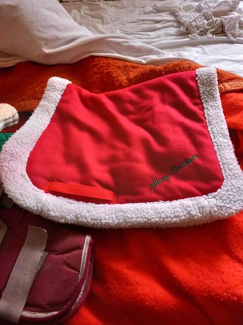 tapis mouton pour Noël