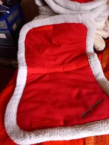 tapis en mouton pour Noël