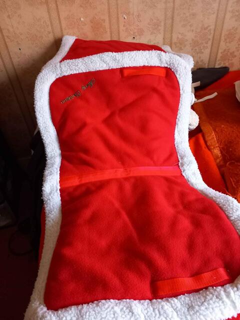 tapis mouton pour Noël