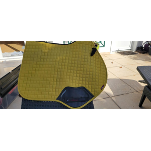 Tapis cheval LeMieux Prosport Close Contact Suède jaune