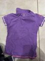 polo violet enfants