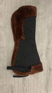amortisseur noir et marron
