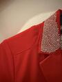 veste concours animo rouge strass