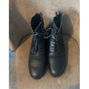 Boots d’équitation Parlanti – cuir noir – pointure 42