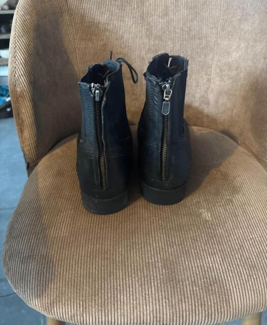 Boots d’équitation Parlanti – cuir noir – pointure 42
