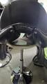 Selle de dressage CWD 17" SE08 Noir monoquartier