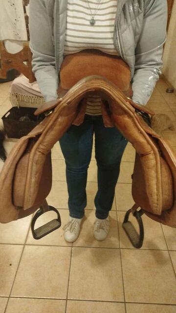 selle mixte de 17 ''